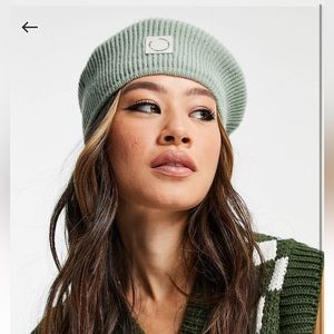 Topshop Rib Knit Beret